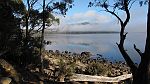 21-Misty views across Lake St Clair